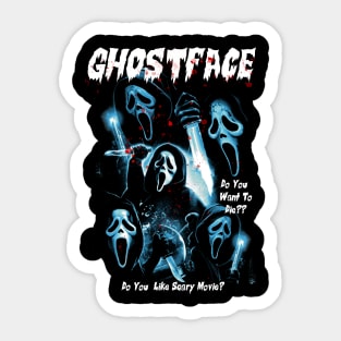 The GhostFace Sticker